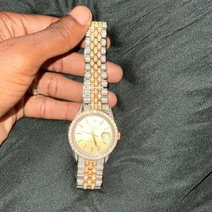 36mm date just from Highline Jewelers in Oakland ca  bussdown everything real